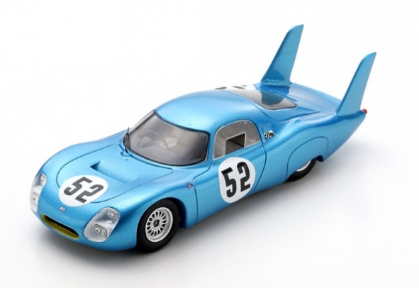 Sparkmodel : CD SP 66 N°52 24H Le Mans 1967 D. Dayan - C. Ballot Lena