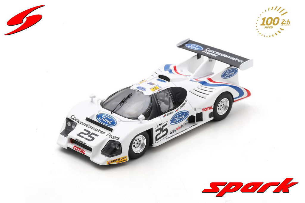 Sparkmodel : Rondeau M 482 No.25 24H Le Mans 1983 J-P. Jaussaud – P. Streiff