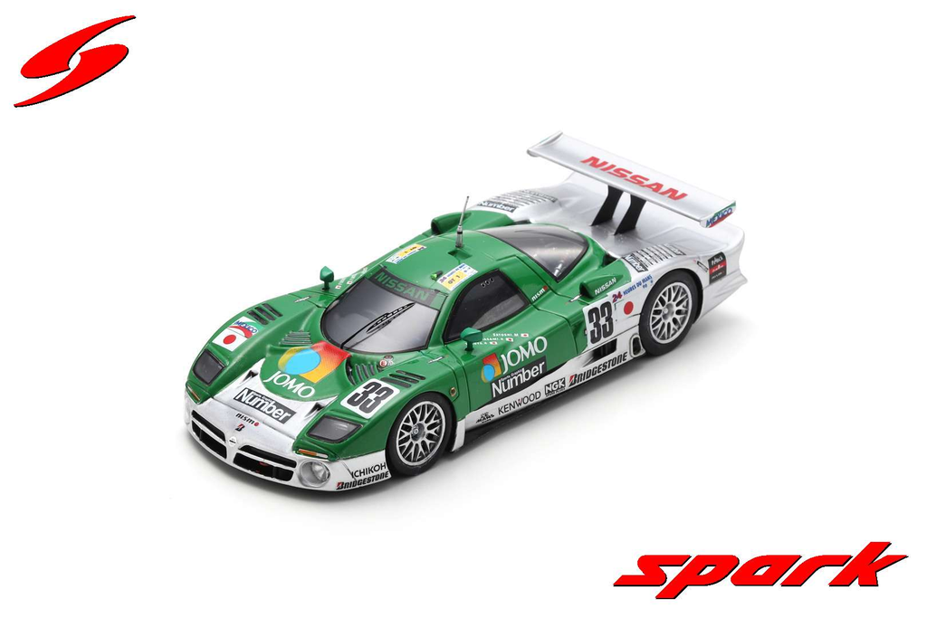 Sparkmodel : Nissan R390 GT1 No.33 Nissan Motorsport 10th Le Mans 24H 1998
S. Motoyama - M. Kageyama - T. Kurosawa