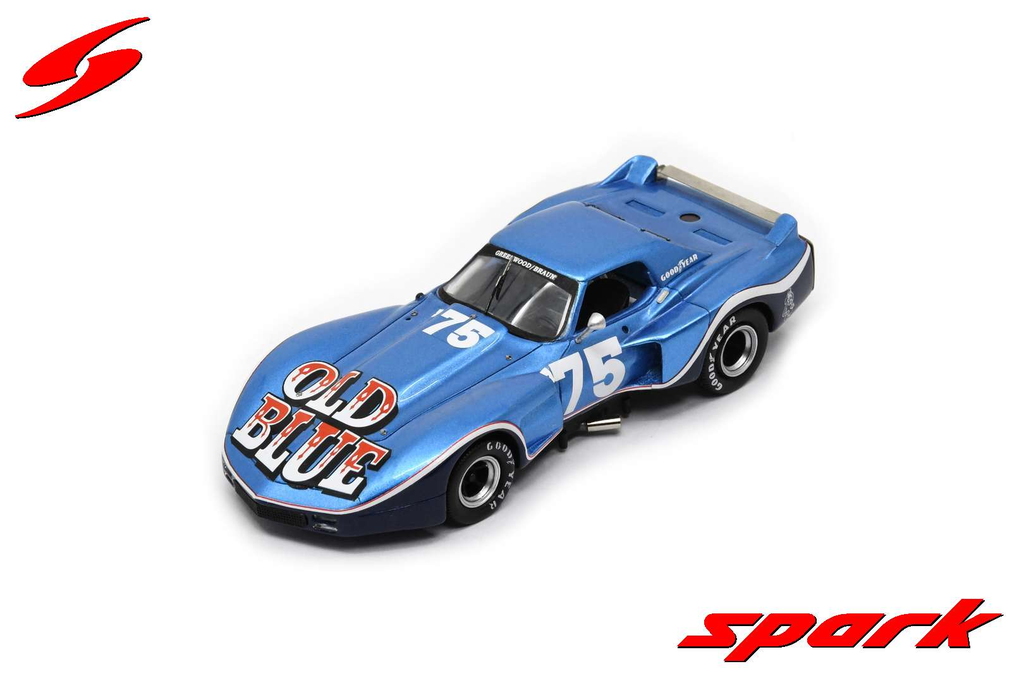 Sparkmodel : Corvette Greenwood No.75 Road America 1975 John Greenwood