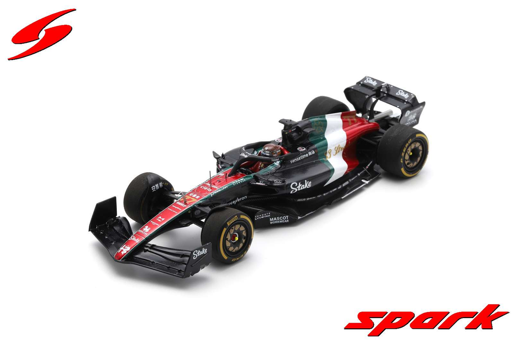 Sparkmodel : Alfa Romeo F1 Team Stake C43 No.77 Alfa Romeo F1 Team ORLEN
10th Italian GP 2023 Valtteri Bottas