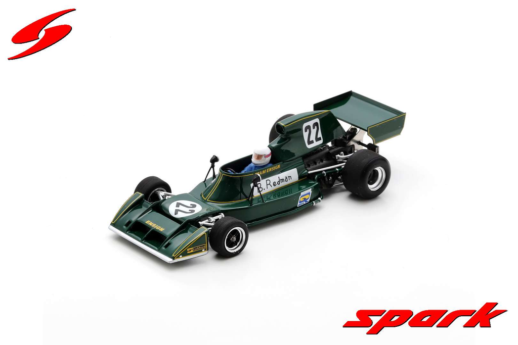 Sparkmodel : Ensign N174 No.22 International Trophy 1974 Brian Redman