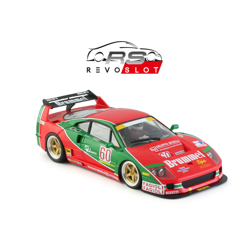 Revoslot : Ferrari F40 n°60 Team Brummel FAgioli 1000kms Suzuka 1995