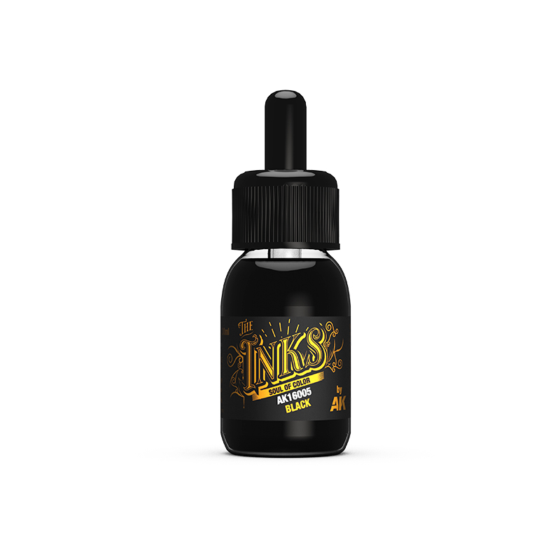 AK interactive : Encre Noir 30ml