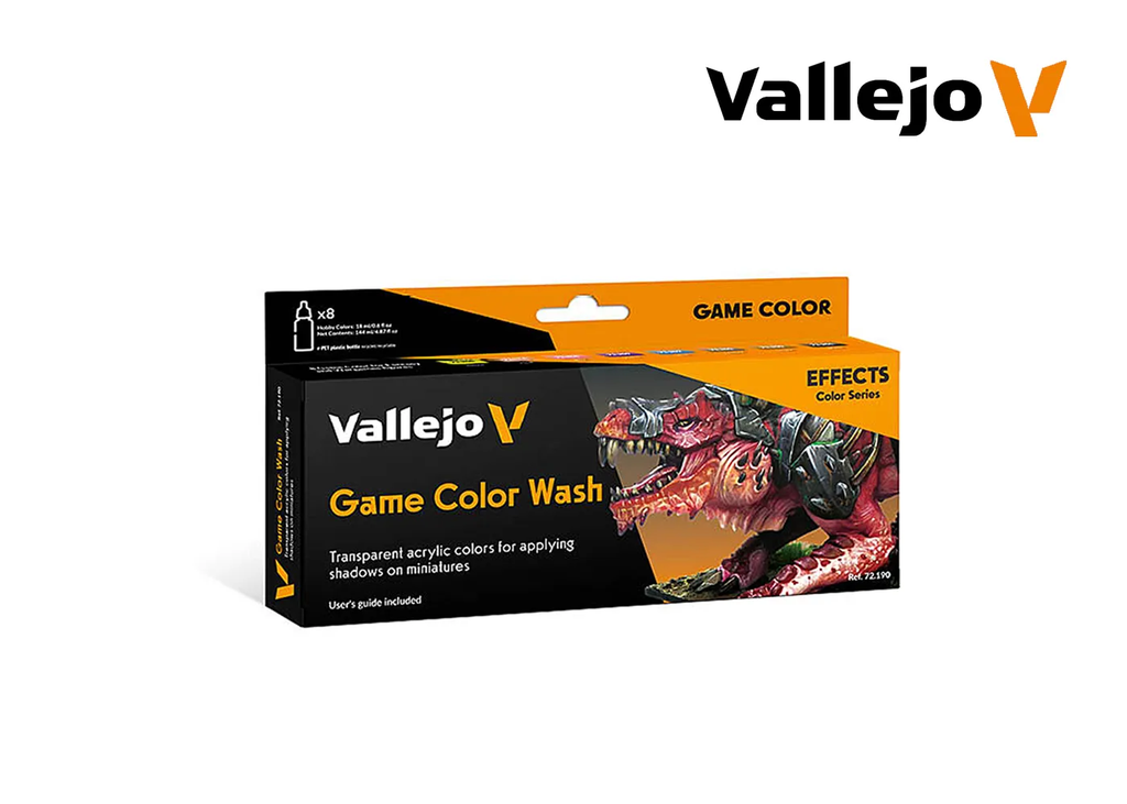 Vallejo : Game Color Wash 8 pots