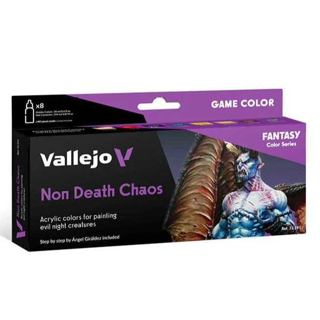 Vallejo : Fantasy Color Non Death Chaos 8 pots