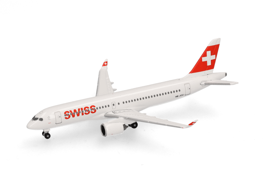 Herpa : Swiss International Air Lines Airbus A220-300 │ HB-JCU “Davos”