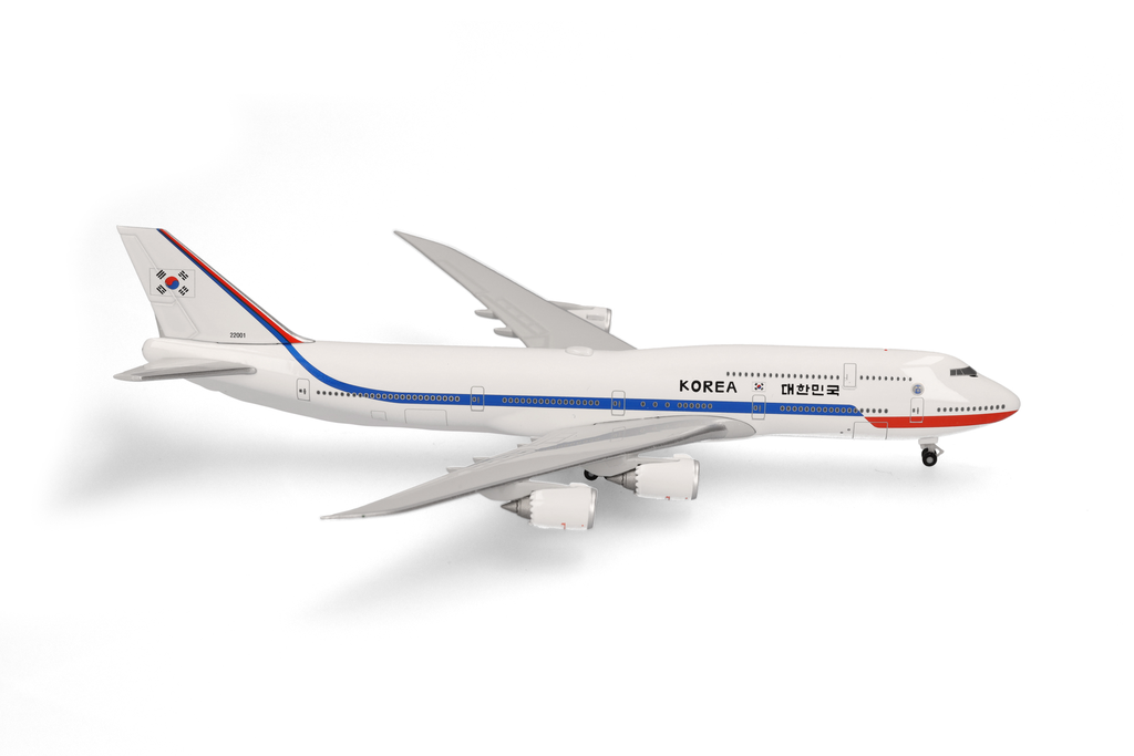 Herpa : Boeing 747-8 │ Sud Corée Gouvernement