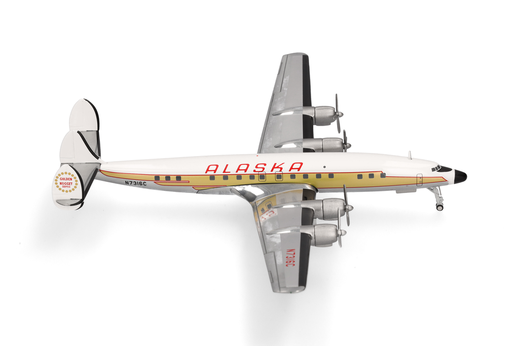 Herpa : Alaska Compagnie Aérienne Lockheed L-1649A Starliner