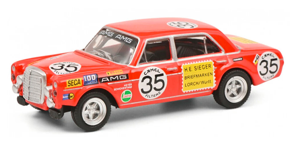 Herpa : Mercedes-Benz 300 SEL 6.8 AMG │ No.35 - 24h Spa 1971