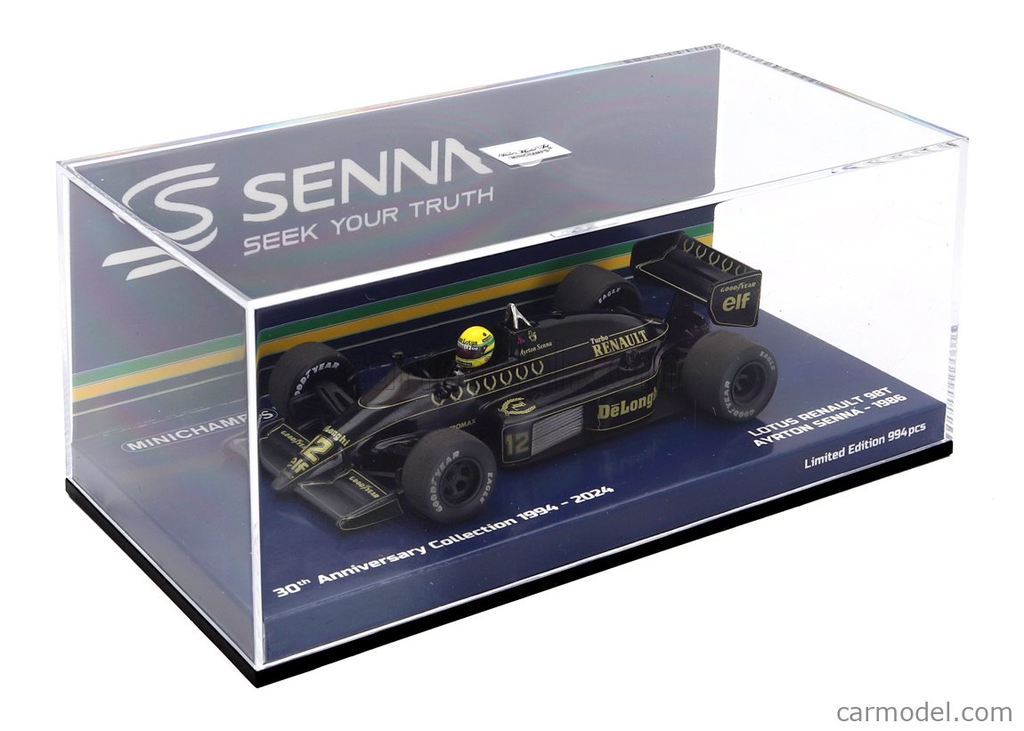 Minichamps : Lotus Renault 98T Ayrton Senna 1986