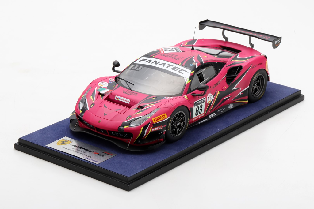 Looksmart : Ferrari 488 GT3 Iron Lynx n°83 WInner Gold Cup 24h Spa 2022 D. Pin – R. Frey – S. Bovy – M. Gatting