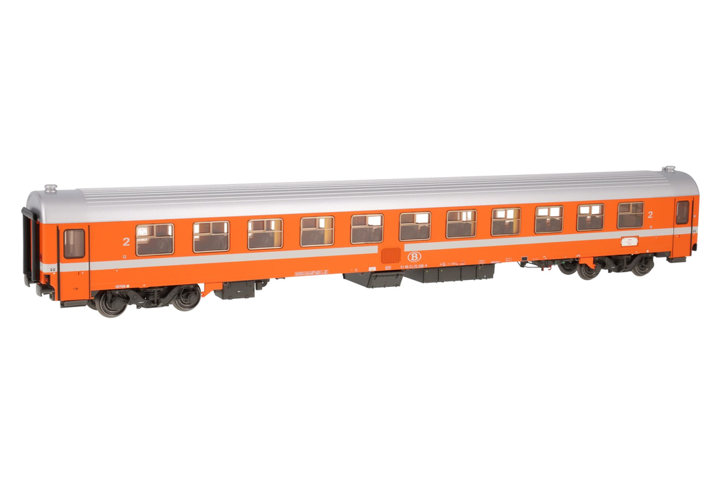 LS models : Voiture I10 B11 Livrée C1 sans Airco SNCB-NMBS 