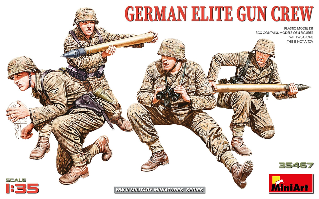 MiniArt : German Elite Gun Crew