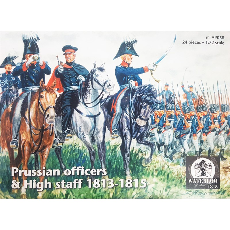 Waterloo : Prussian Officers & High Staff 1813-15