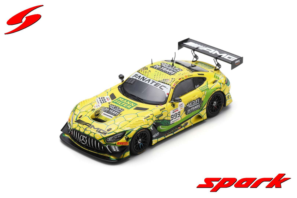 Spark model : Mercedes-AMG GT3 No.999 Mercedes-AMG Team GruppeM Racing
24H Spa 2023
M. Engel - M. Grenier - D. Juncadella