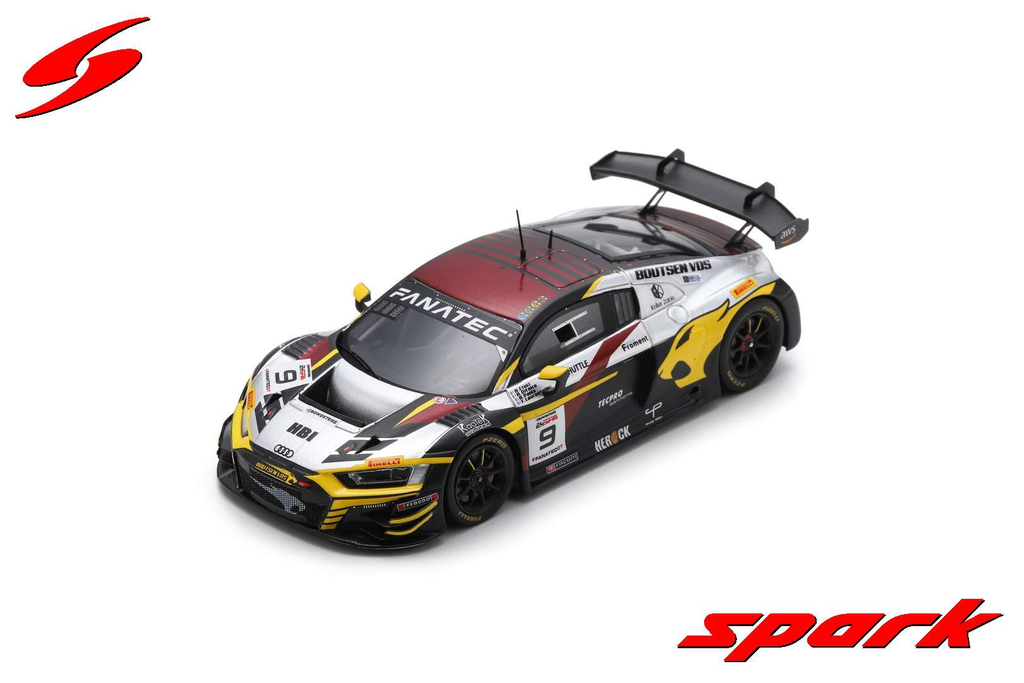 Spark model : Audi R8 LMS GT3 EVO II No.9 Boutsen VDS 24H Spa 2023
T. Laurent - A. Eteki - A. Panis - A. di Folco