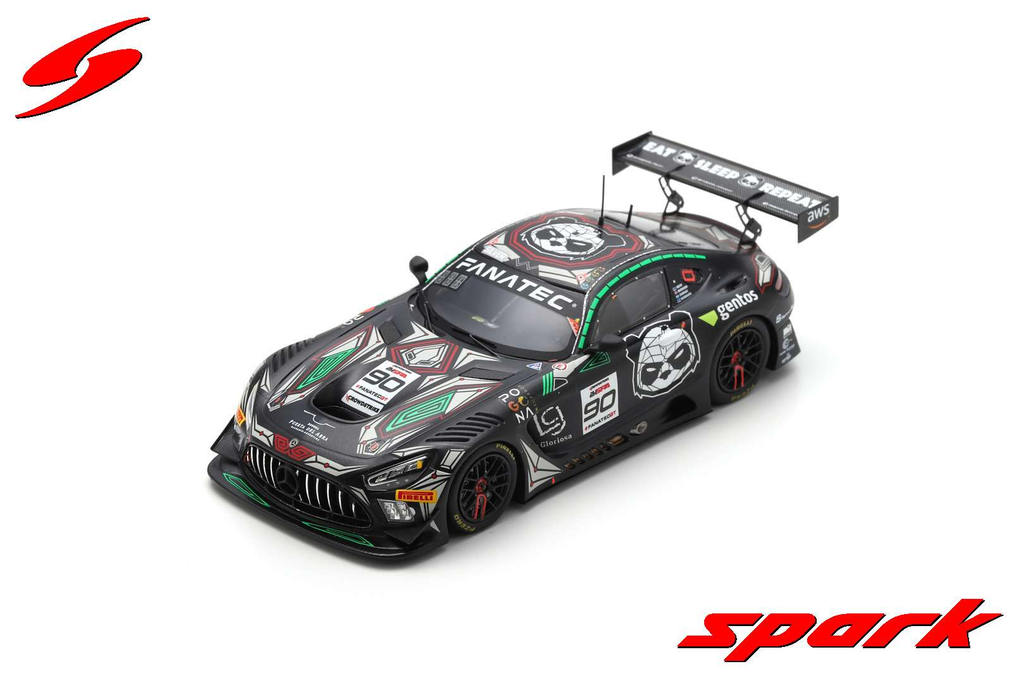 Spark model : Mercedes-AMG GT3 No.90 Madpanda Motorsport 24H Spa 2023
M. Gustavsen - E. Perez Companc - A. Nesov - J. Salmenautio