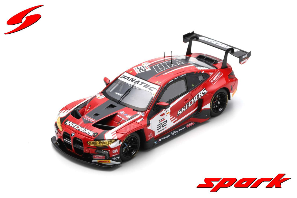 Spark model : BMW M4 GT3 No.32 Team WRT
24H Spa 2023
D. Vanthoor - S. van der Linde - C. Weerts