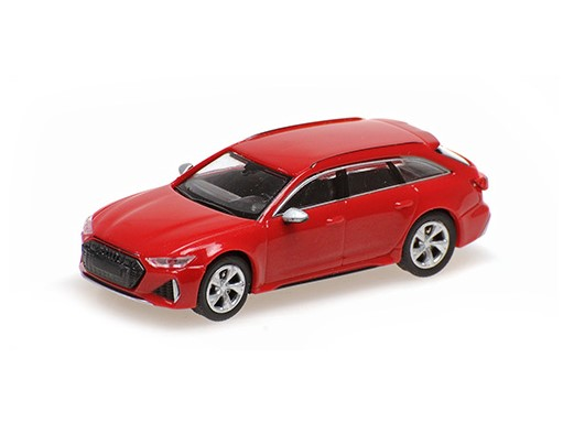 Minichamps : Audi RS6 Avant │ 2019 - Rouge métallique 