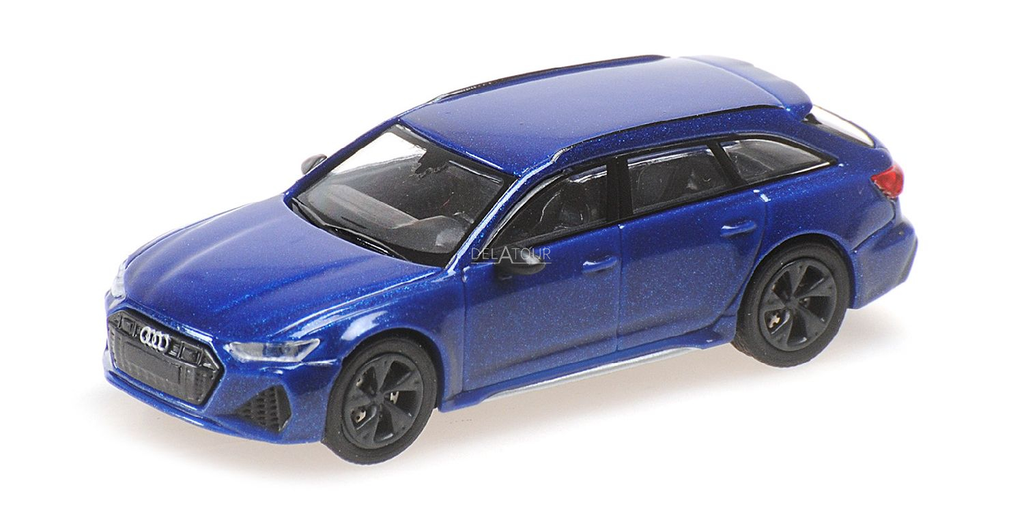 Minichamps : Audi RS6 Avant │ 2019 - Bleu Métallique 