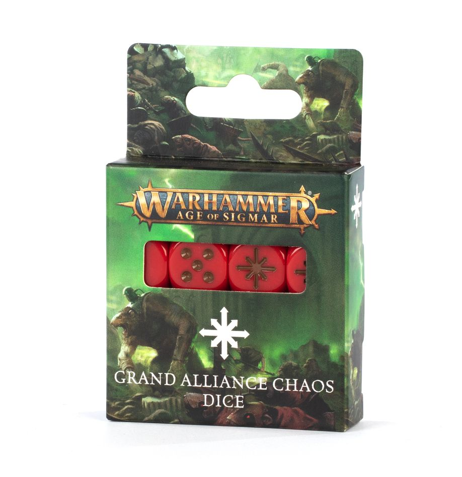 Warhammer Age of Sigmar : Grand Alliance Chaos Dice Pack