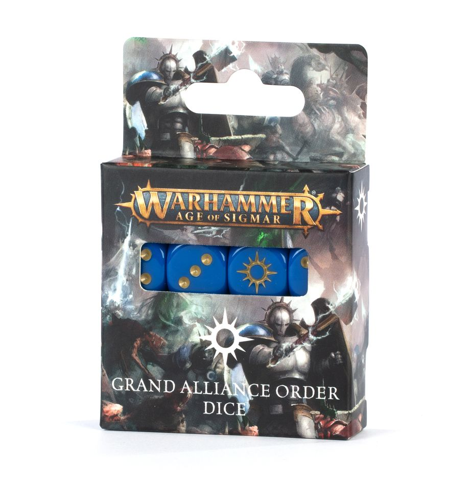 Warhammer Age of Sigmar : Grand Alliance Order Dice Pack