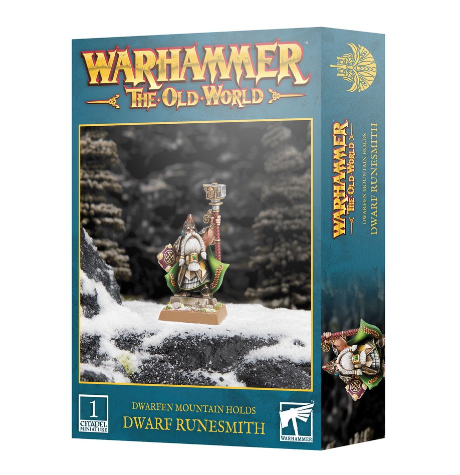 Dwarfen Mountain Holds : Dwarf Runesmith │ Warhammer The Old World