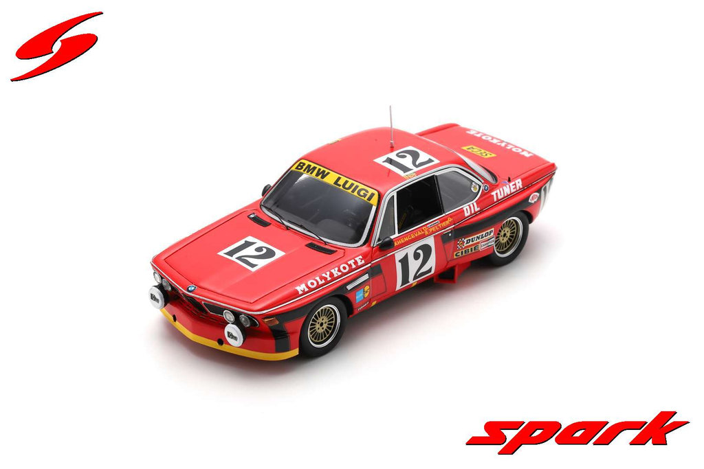 Spark : BMW 3.0 CSI │ No.12 Winner 24H Spa 1974 - J. Xhenceval - A. Peltier - P. Dieudonné