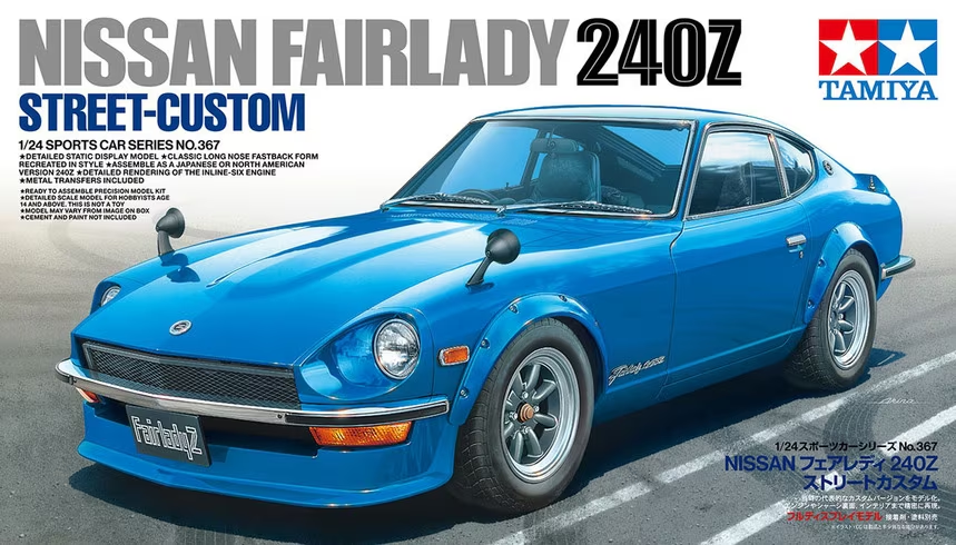 Tamiya : Nissan Fairlady 240Z Street-Custom