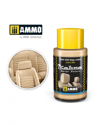 Cobra Motor Paints : BEIGE LEATHER 30 ML