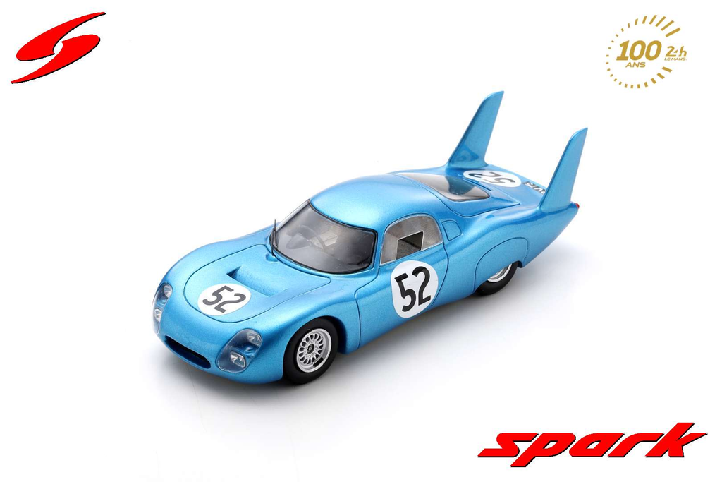 Spark : CD SP 66 │ No.52 24H Le Mans 1966 - A. Bertaut - P. Lelong