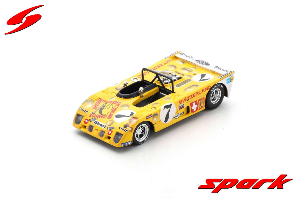 Spark : Lola T280 │ No.7 24H Le Mans 1972 - G. Larrousse - H. de Fierlandt - J. de Bragation - M. Cabral