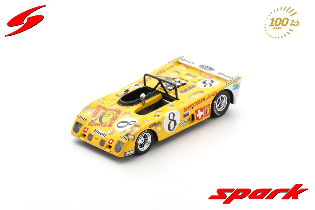 Spark : Lola T280 │ No.8 24H Le Mans 1972
J. Bonnier - G. Larrousse - G. van Lennep