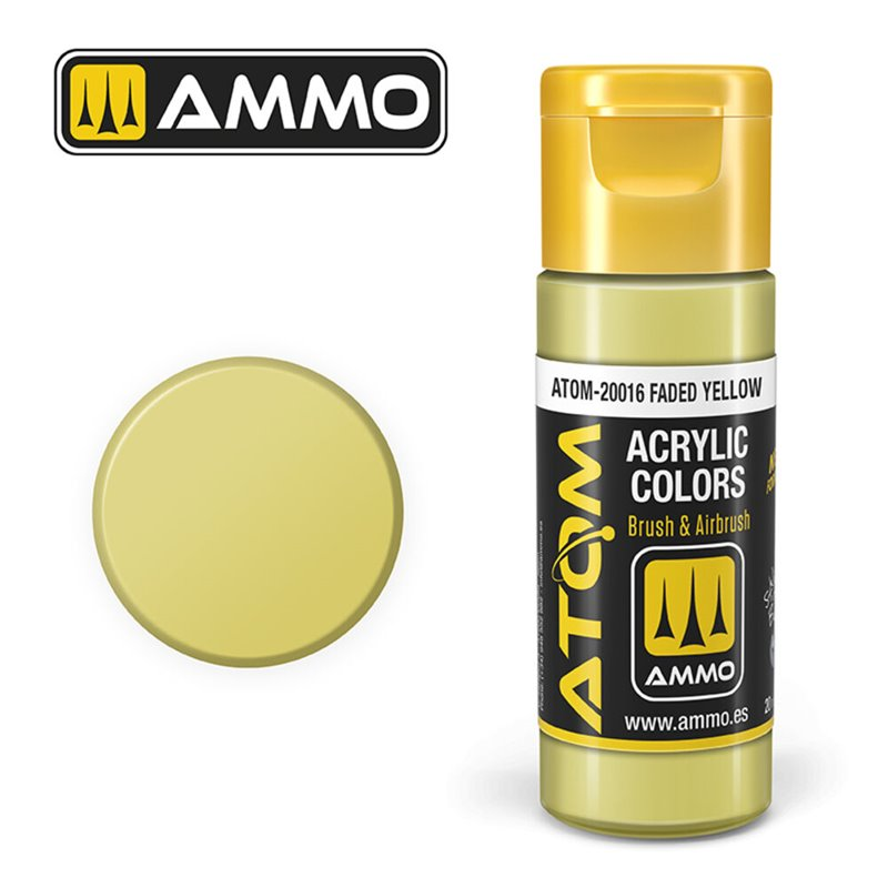 Atom : Faded Yellow (20ml)