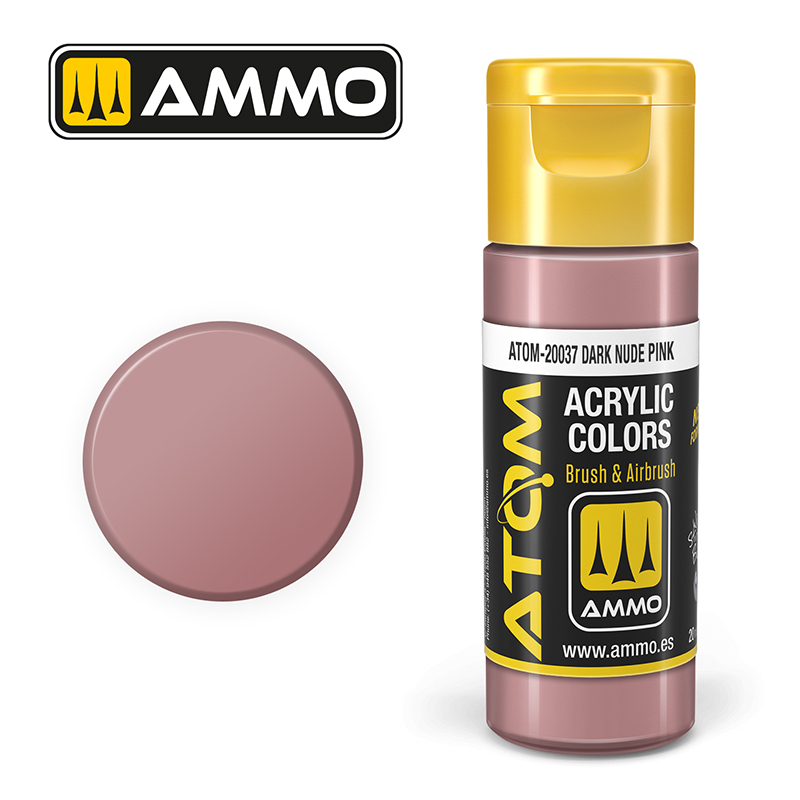 Ammo Mig : Dark Nude Pink (20ml) │ Atom Acrylique Paint