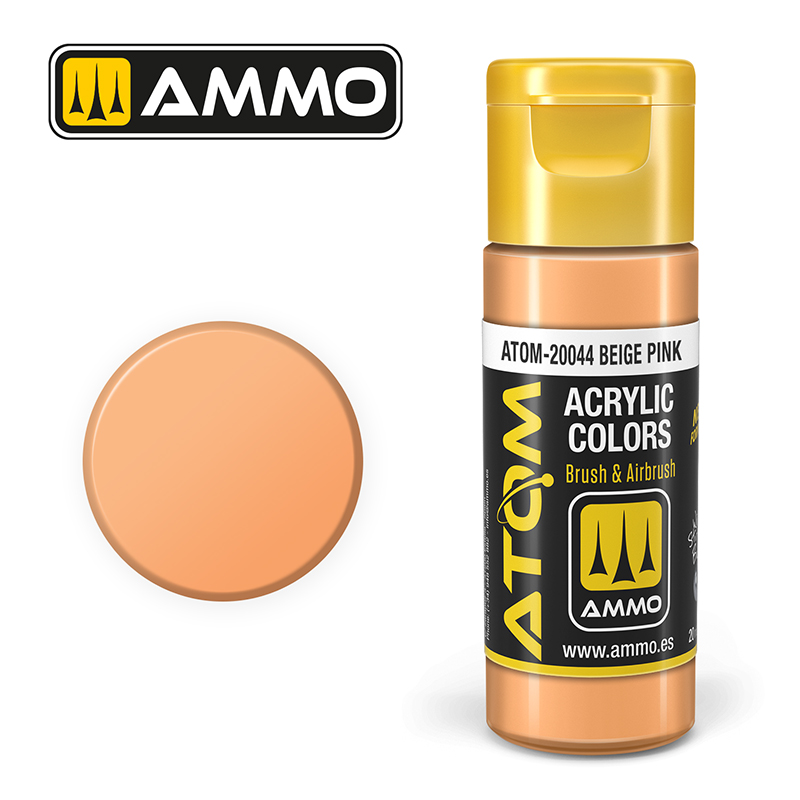 Ammo Mig : Beige Pink (20ml) │ Atom Acrylique Paint