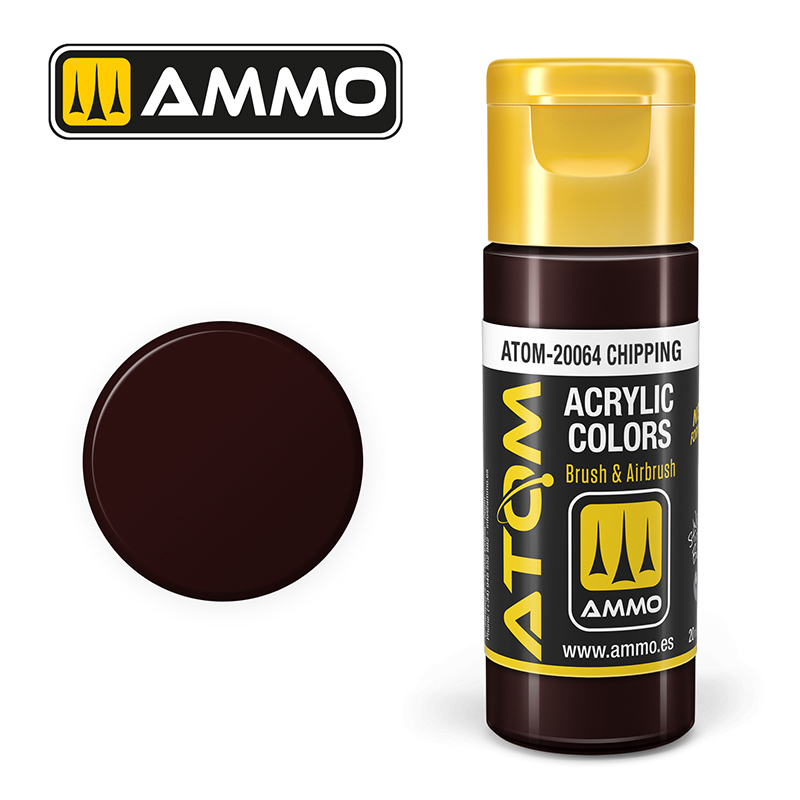 Ammo Mig : Chipping (20ml) │ Atom Acrylique Paint