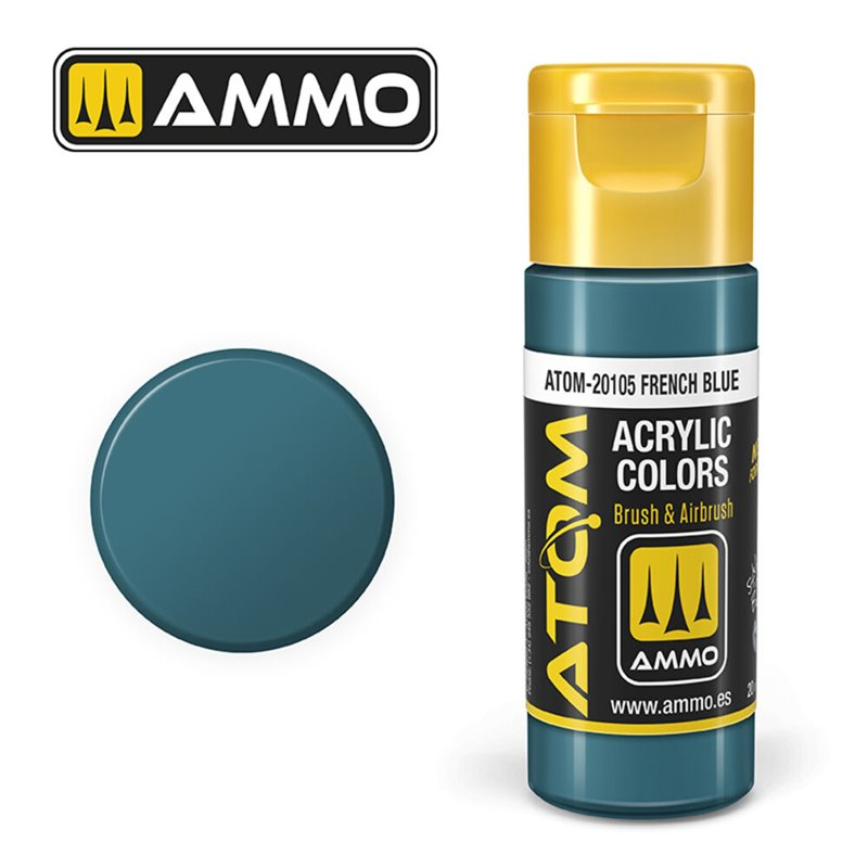 ATOM ACRYLIC COLOR FRENCH BLUE (20ml)