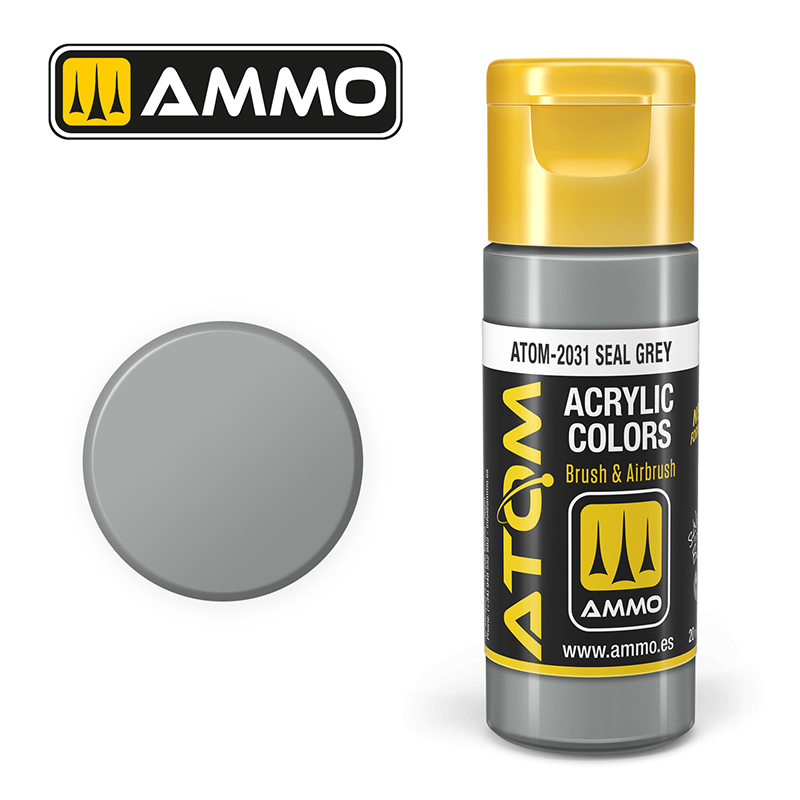 Ammo Mig : SEAL GREY (20ml) │ Atom Acrylique Paint