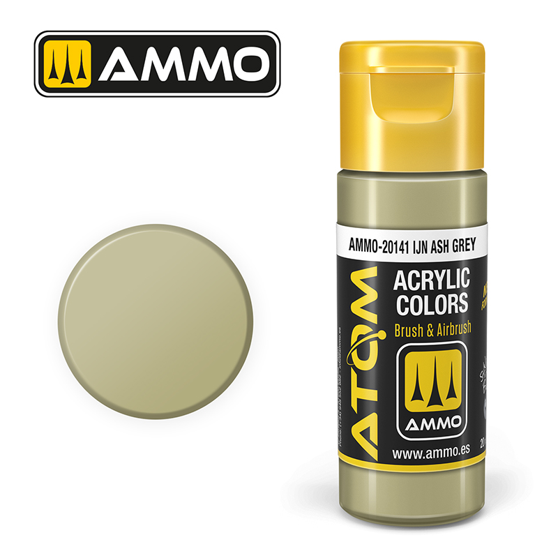 Ammo Mig : IJN ASH GREY (20ml) │ Atom Acrylique Paint