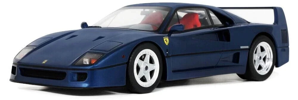 GTSpirit : Ferrari F40 │ Bleu 