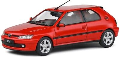 Solido : Peugeot 306 GTI S16 │ 2002 - Red 