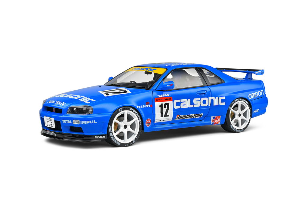 Solido : Nissan GT-R R34 Streetfighter Calsonic Tribute 