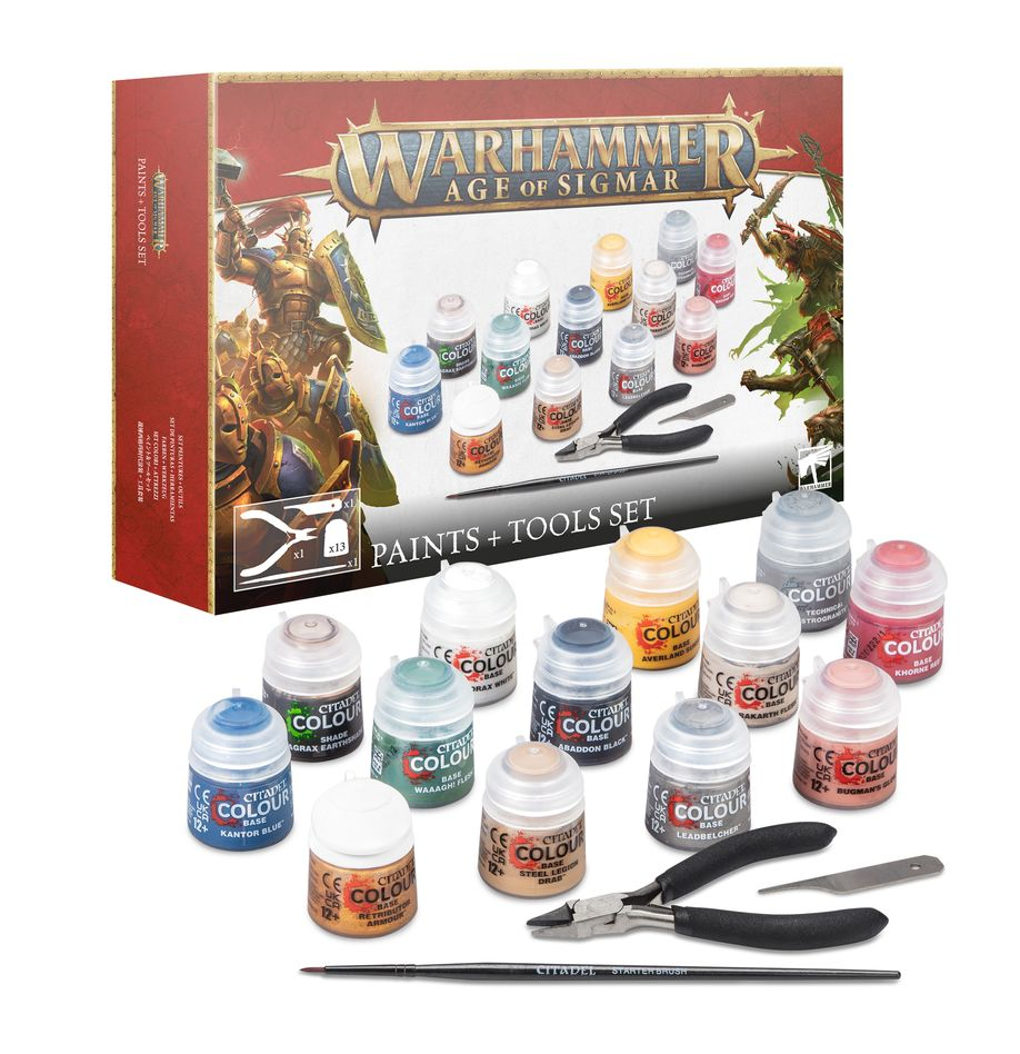 Age of Sigmar : Set d'Outils & Peintures