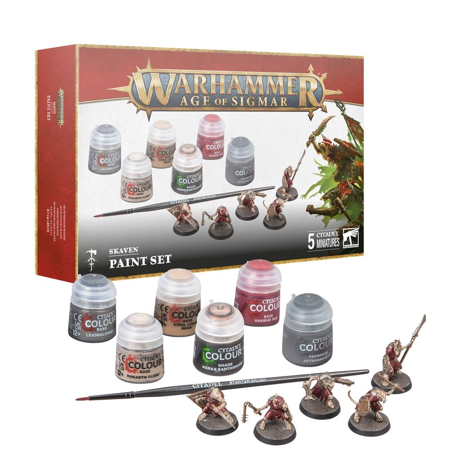 Skaven : Set de Peintures │ Warhammer Age of Sigmar