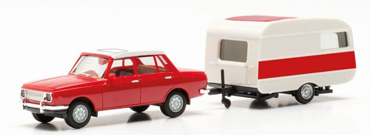 Herpa : Wartburg 353 '82 │avec Caravan 