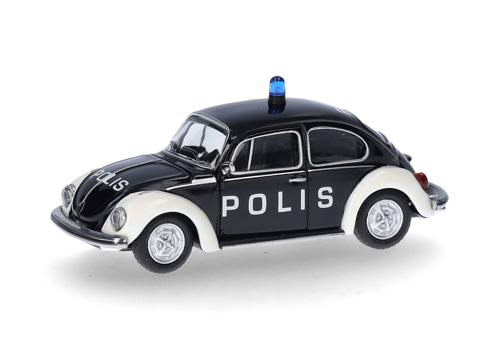 Herpa : Volkswagen Beetle 1303 "Polis" (Sweden) 