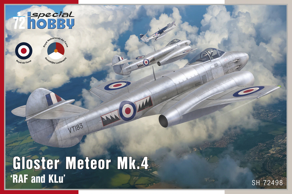 Special Hobby : Gloster Meteor Mk.4 │ 'RAF and KLu'