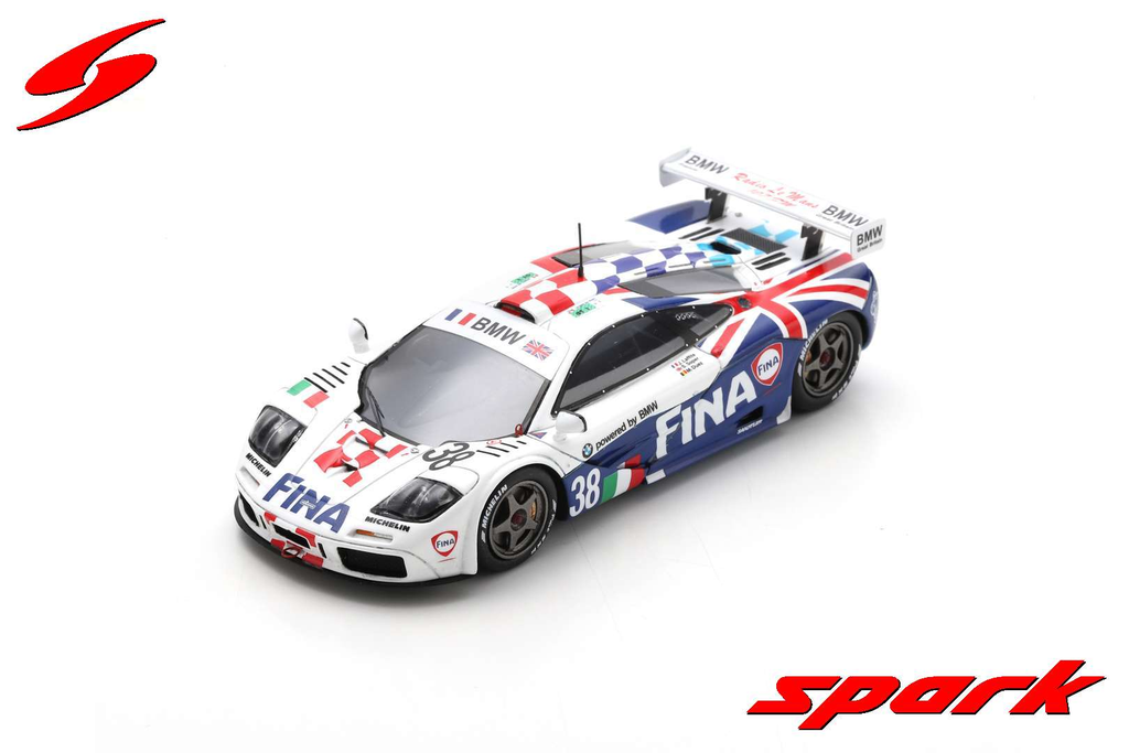 Spark : McLaren F1 GTR Fina No.38 24H Le Mans 1996 M. Duez - S. Soper - J. Laffite